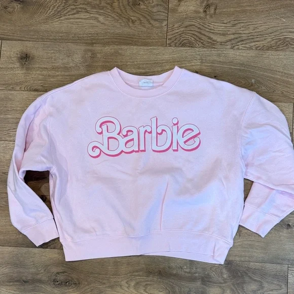 Barbie Light Pink Crewneck Top - Picture 4 of 6